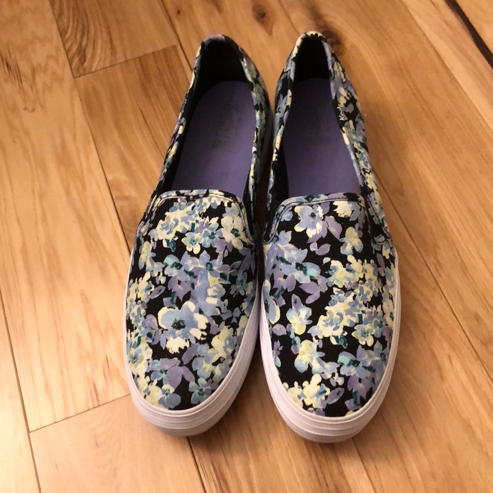 Ked’s Double Decker Floral Slip Ons
